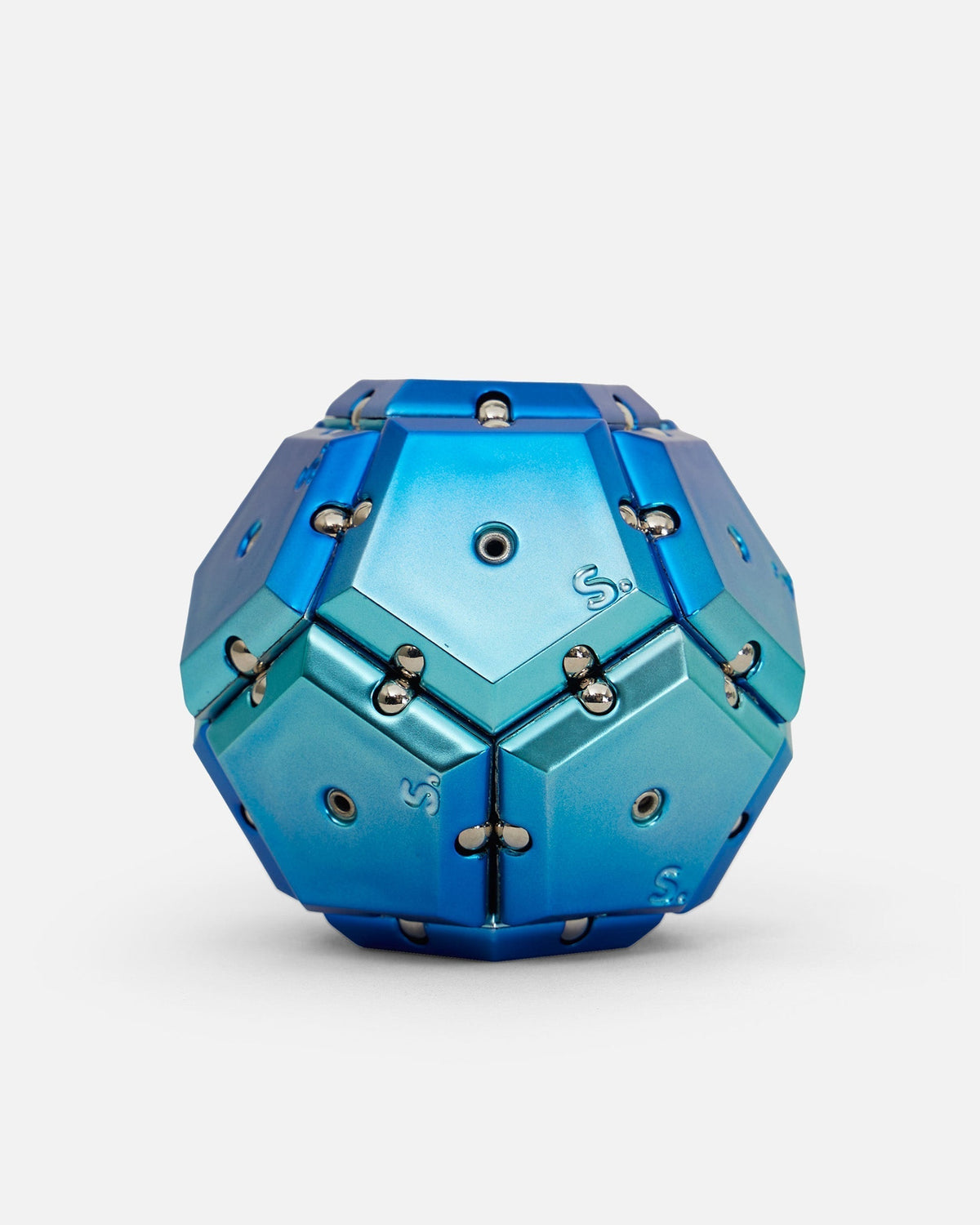 Chrome Geode Sphere